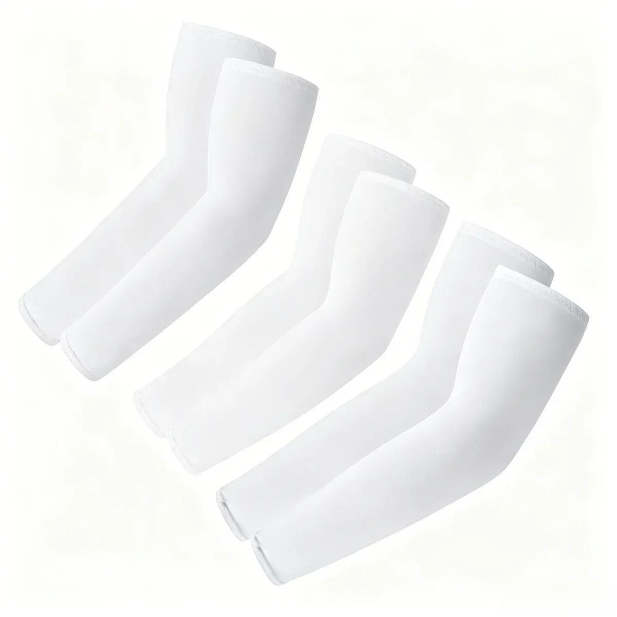 3 Pairs UV Protection Cooling Arm Sleeves