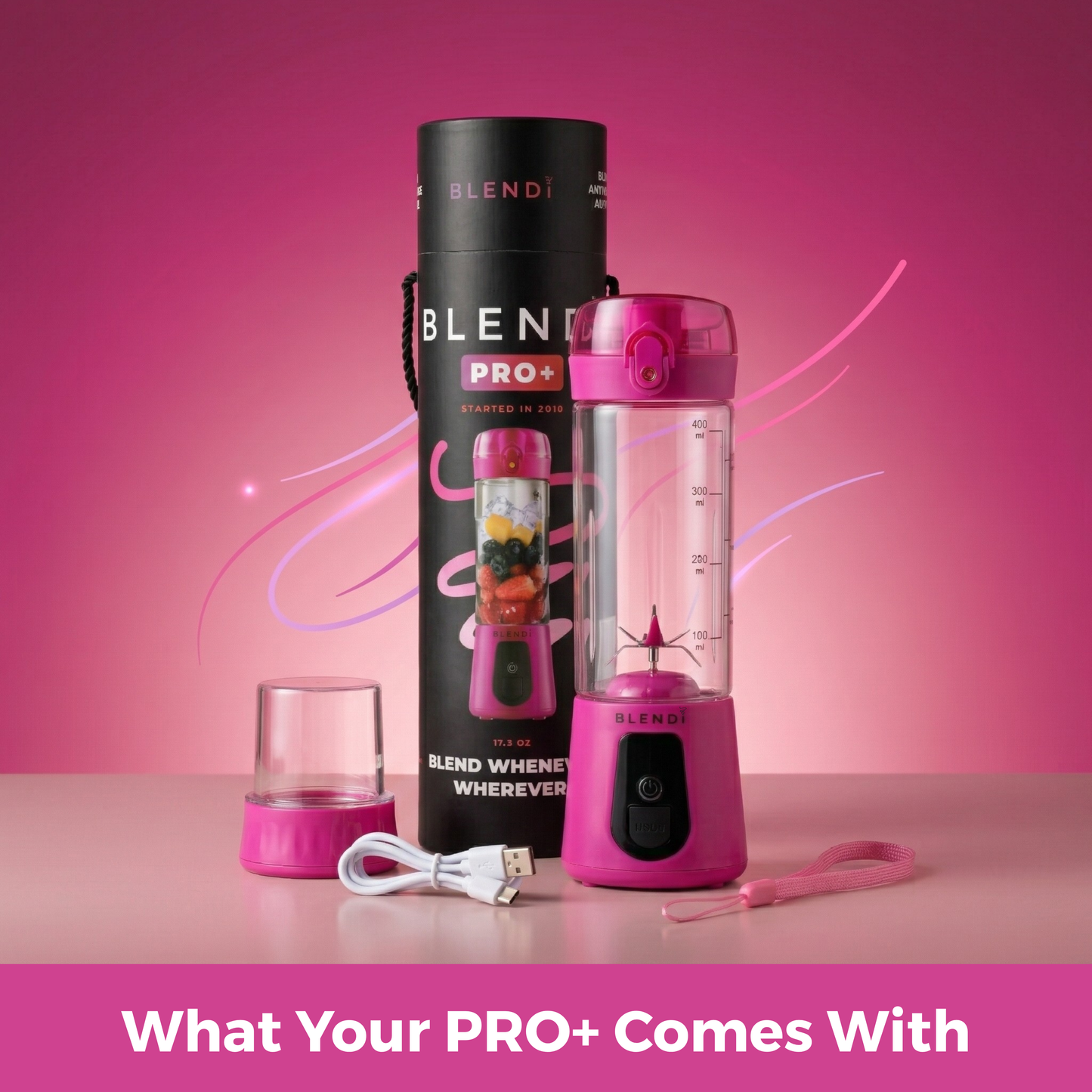Blendi Pro+ Portable Blender 17oz