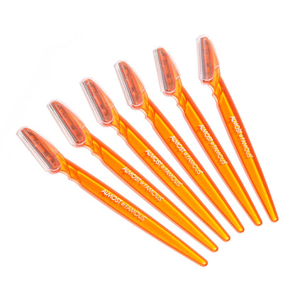 ALMOST FAMOUS - 6-Pack Dermaplaning Razors Set