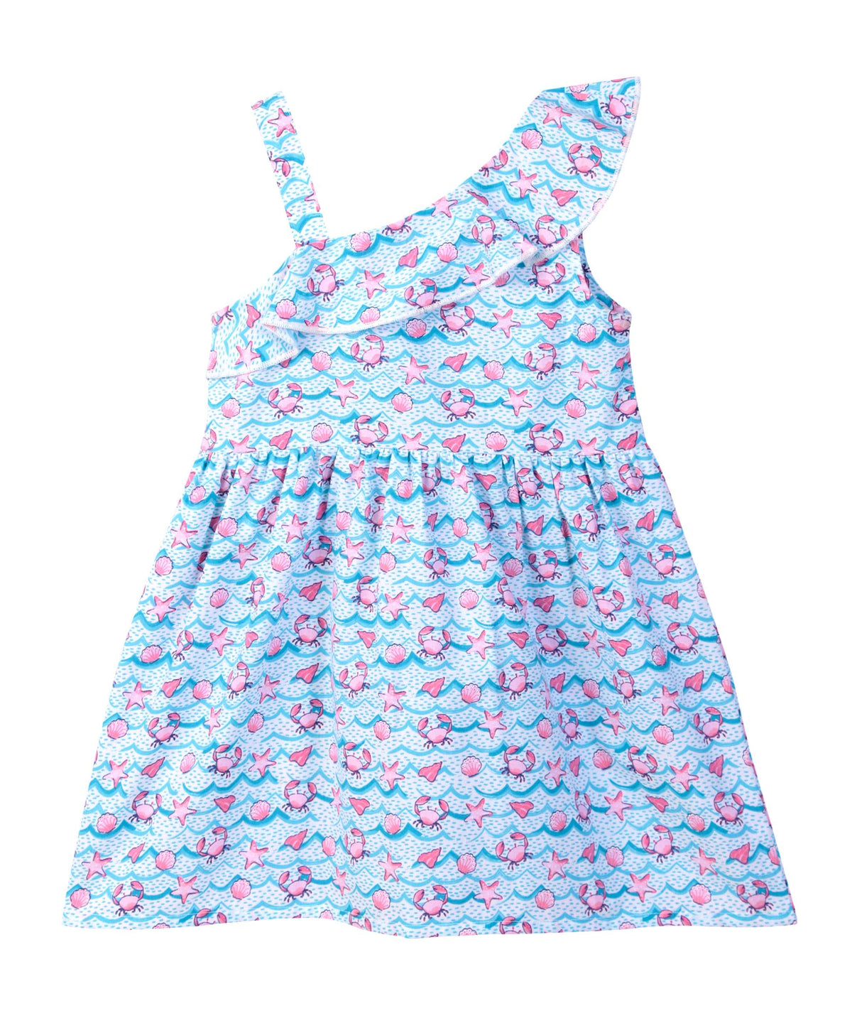 Beebay One Shoulder Ruffle Dress