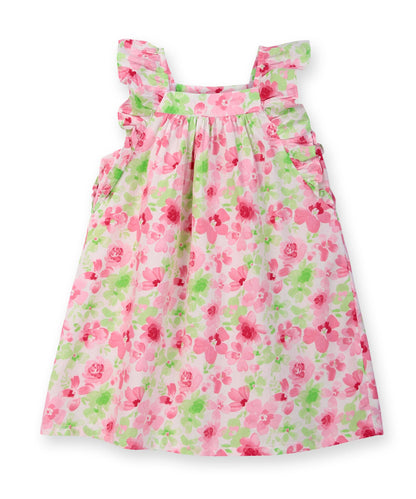 Beebay Floral print frill sleeve dress
