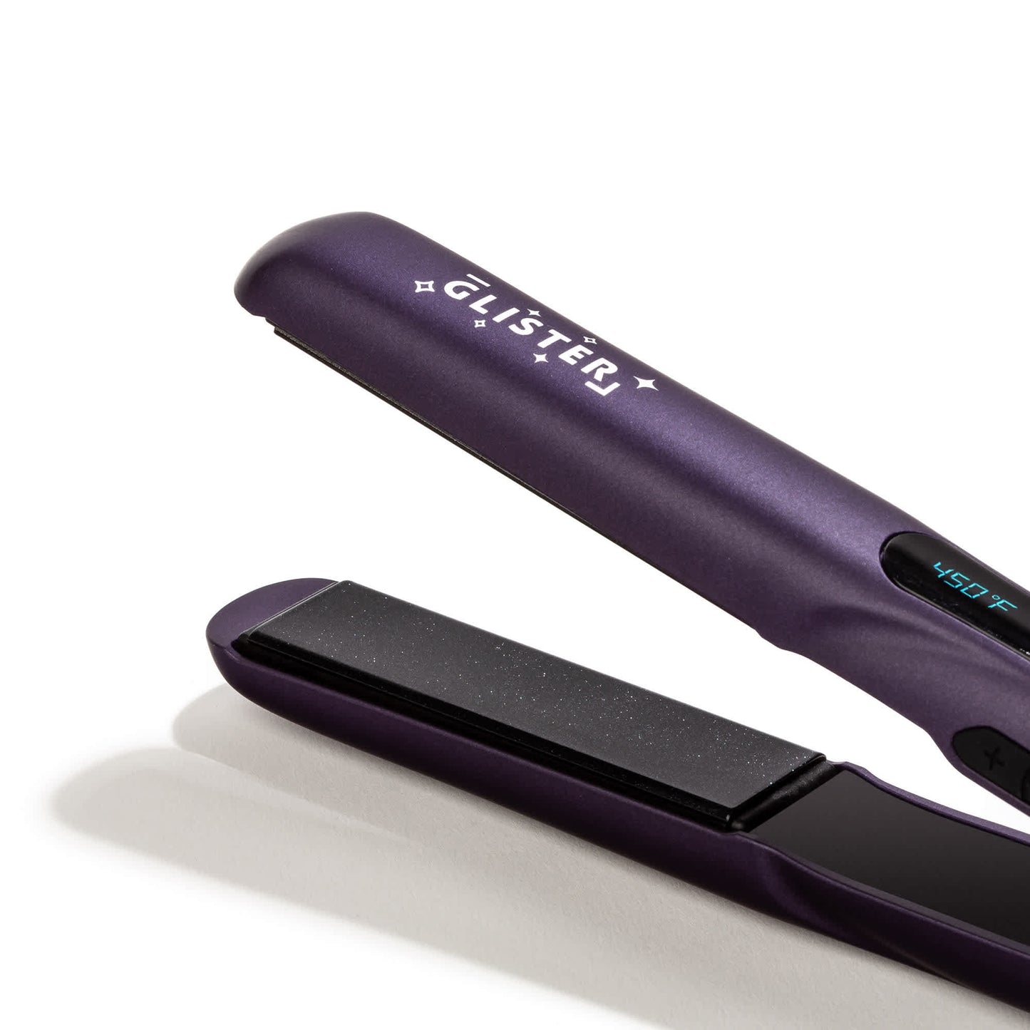 GLISTER - Interstellar 1.25” Digital Flat Iron Hair Straightener with Tourmaline Plates & Adjustable Temperature