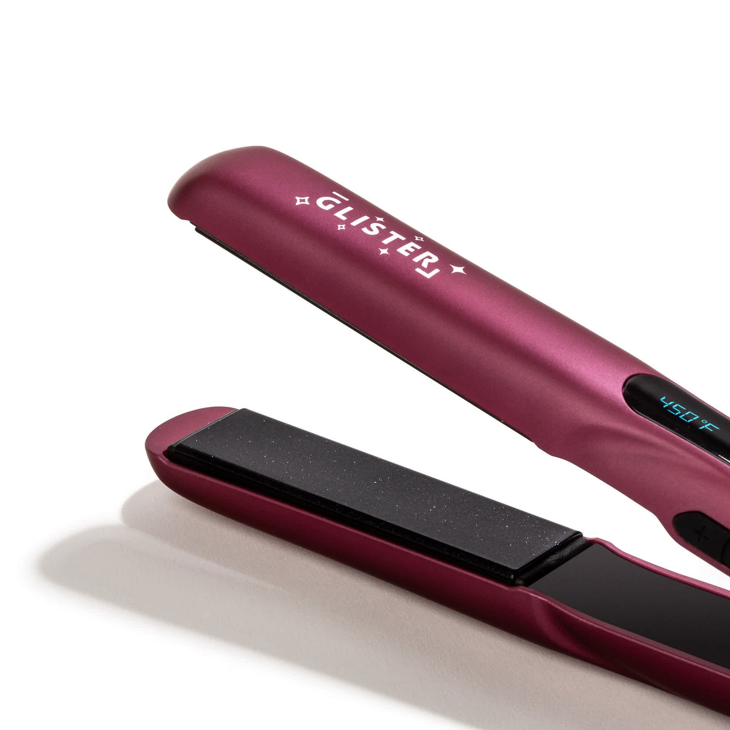 GLISTER - Interstellar 1.25” Digital Flat Iron Hair Straightener with Tourmaline Plates & Adjustable Temperature