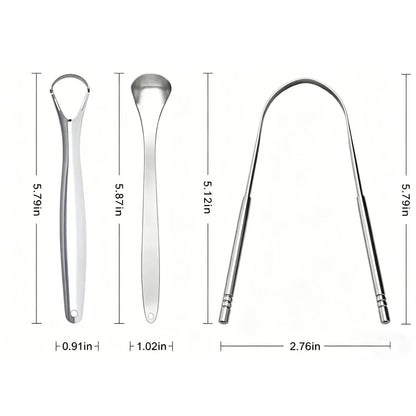 3-Pack Tongue Cleaner Kit