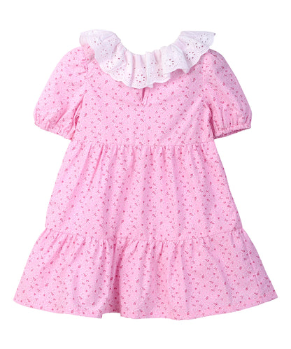 Beebay Frill Collar Printed Dress