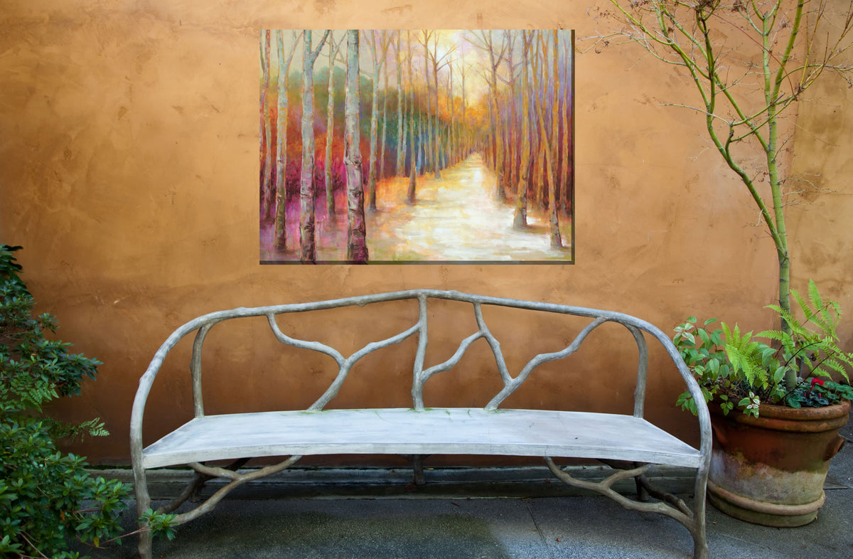 Dappled Forest All Weather Outdoor Art