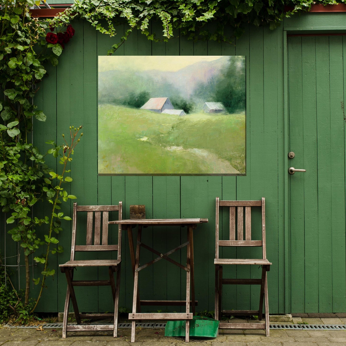 Field of Green All Weather Outdoor Art