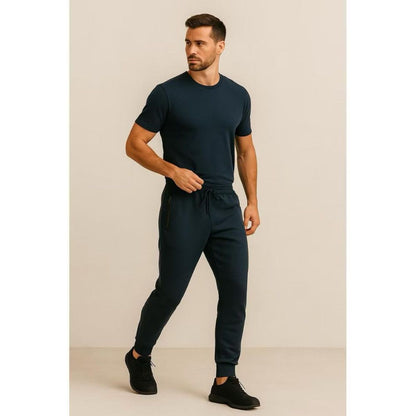 BenBen Mens 3 Pack Ultra Soft Fleece Zipper Pocket Jogger