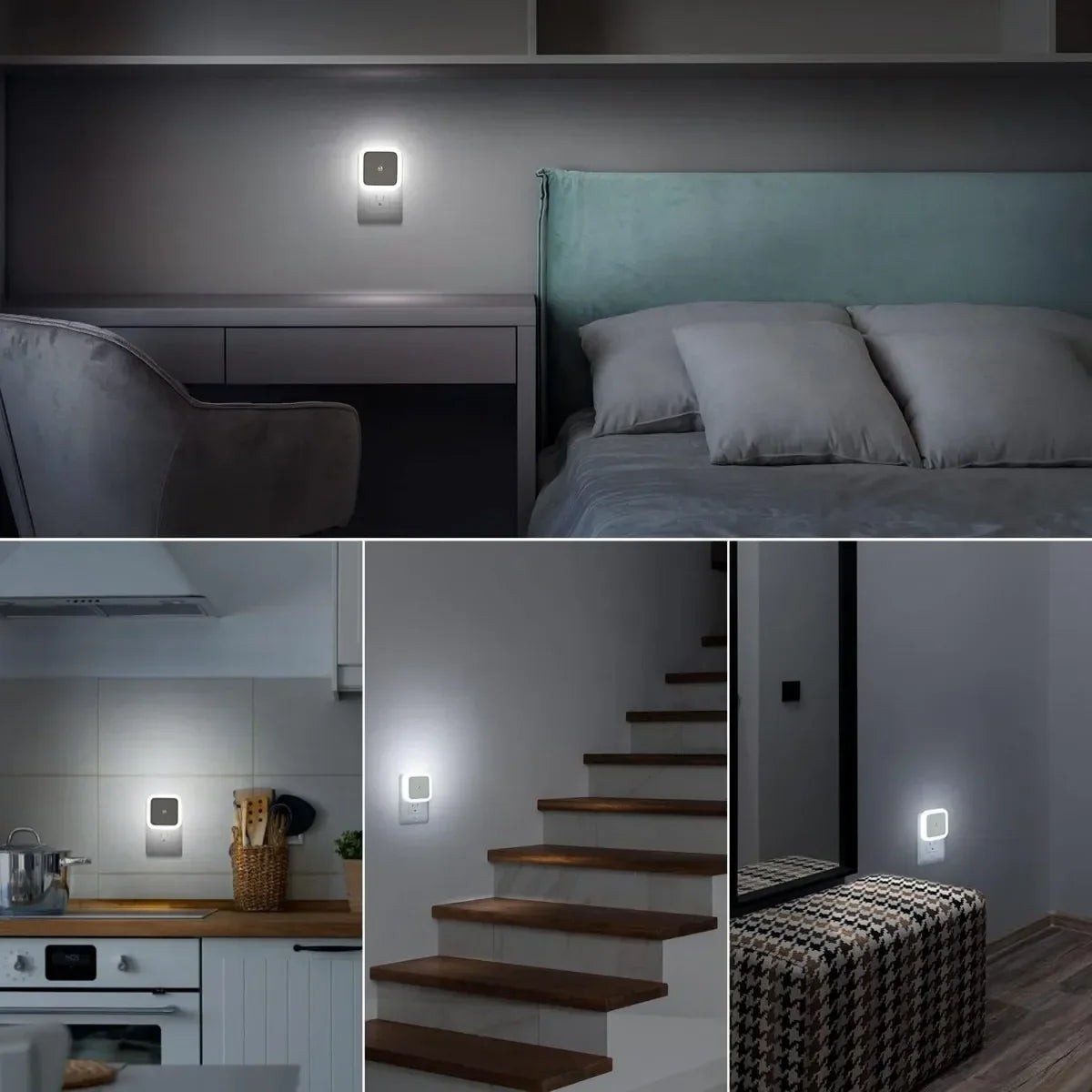 4-Pack Plug-in LED Night Lights