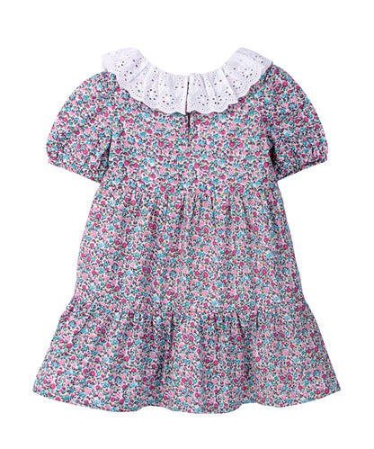 Beebay Ditsy Print Collar Dress