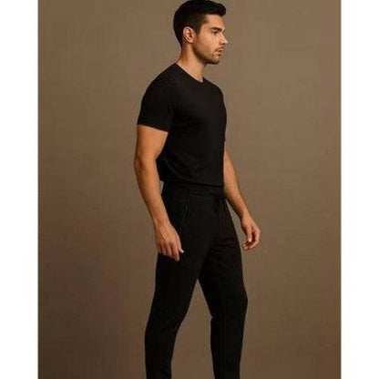 BenBen Mens Ultra Soft Fleece Zipper Pocket Jogger