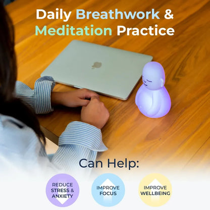Color-Changing Breathing Coach Lamp