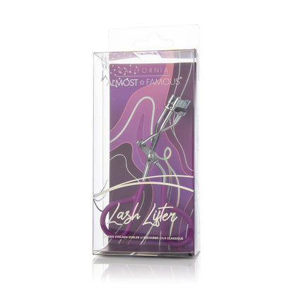 ALMOST FAMOUS - No Pinch Eyelash Curler – Chrome Lash Curler Tool for Natural Lift & Volume