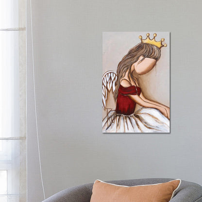 Gold Crown by Ruth's Angels - Canvas Gallery Wrap