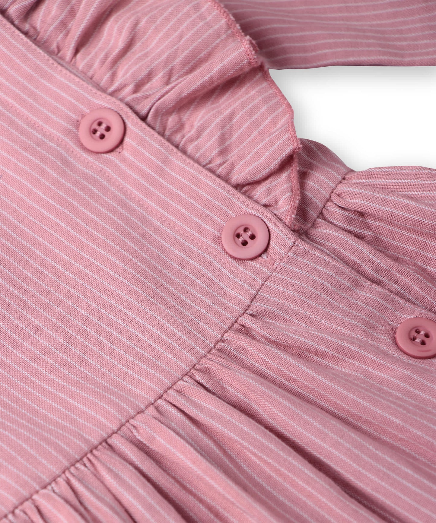 Beebay Button through striper dress