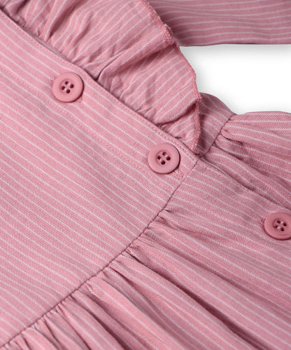 Beebay Button through striper dress