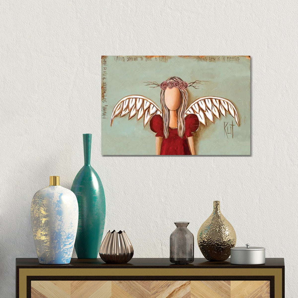 A Blessing by Ruth's Angels - Canvas Gallery Wrap