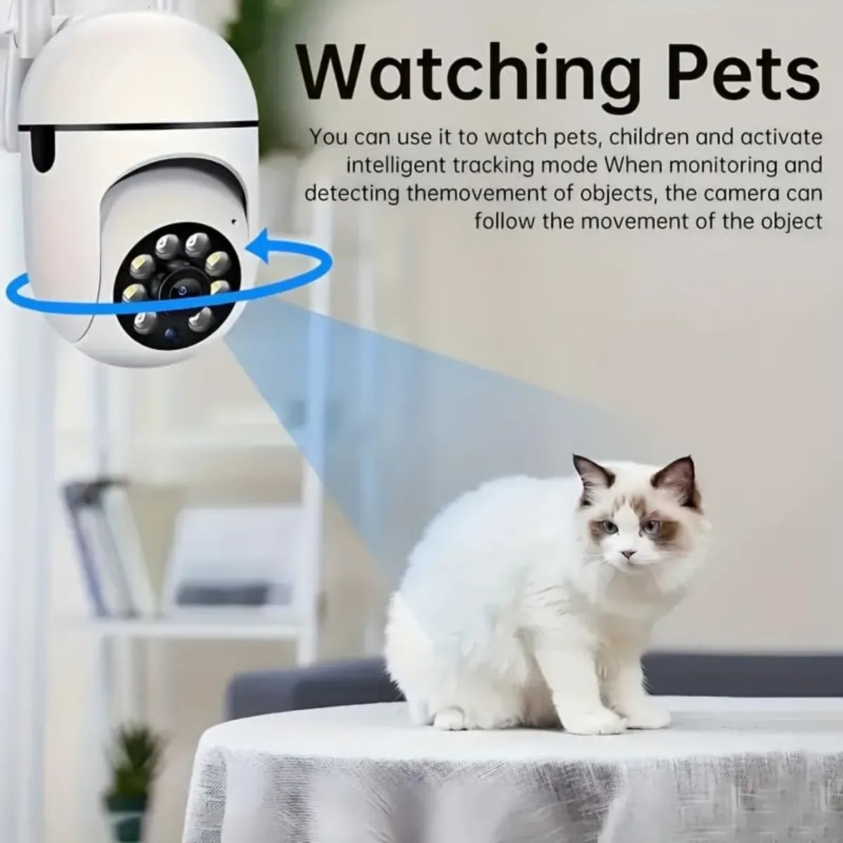 Full-Color Night Vision Home Camera