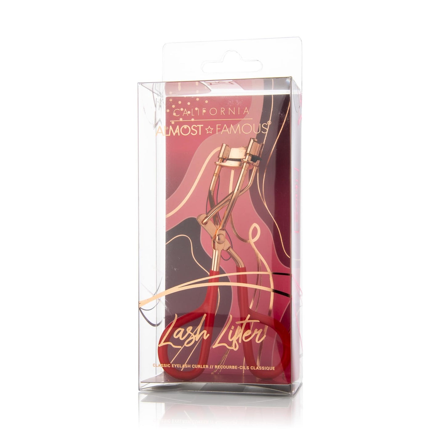 ALMOST FAMOUS - No Pinch Eyelash Curler – Chrome Lash Curler Tool for Natural Lift & Volume