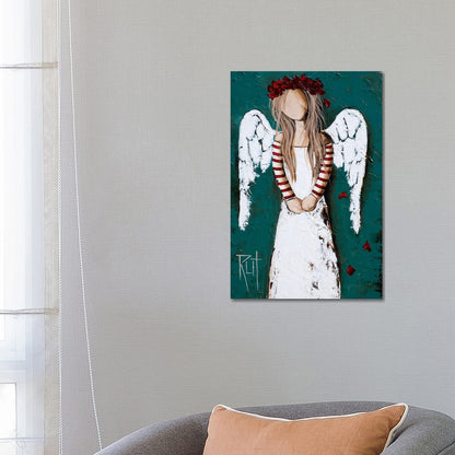 Feathery by Ruth's Angels - Canvas Gallery Wrap