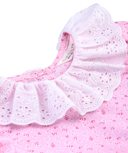 Beebay Frill Collar Printed Dress