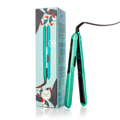 GLISTER - Interstellar 1.25” Digital Flat Iron Hair Straightener with Tourmaline Plates & Adjustable Temperature