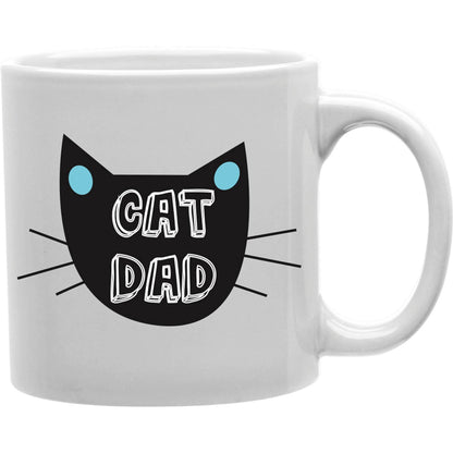 Cat Dad Mugs Coffee and Tea Ceramic Mug 11oz