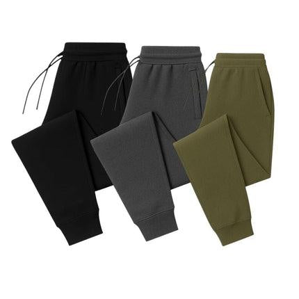 BenBen Mens 3 Pack Ultra Soft Basic Fleece Jogger