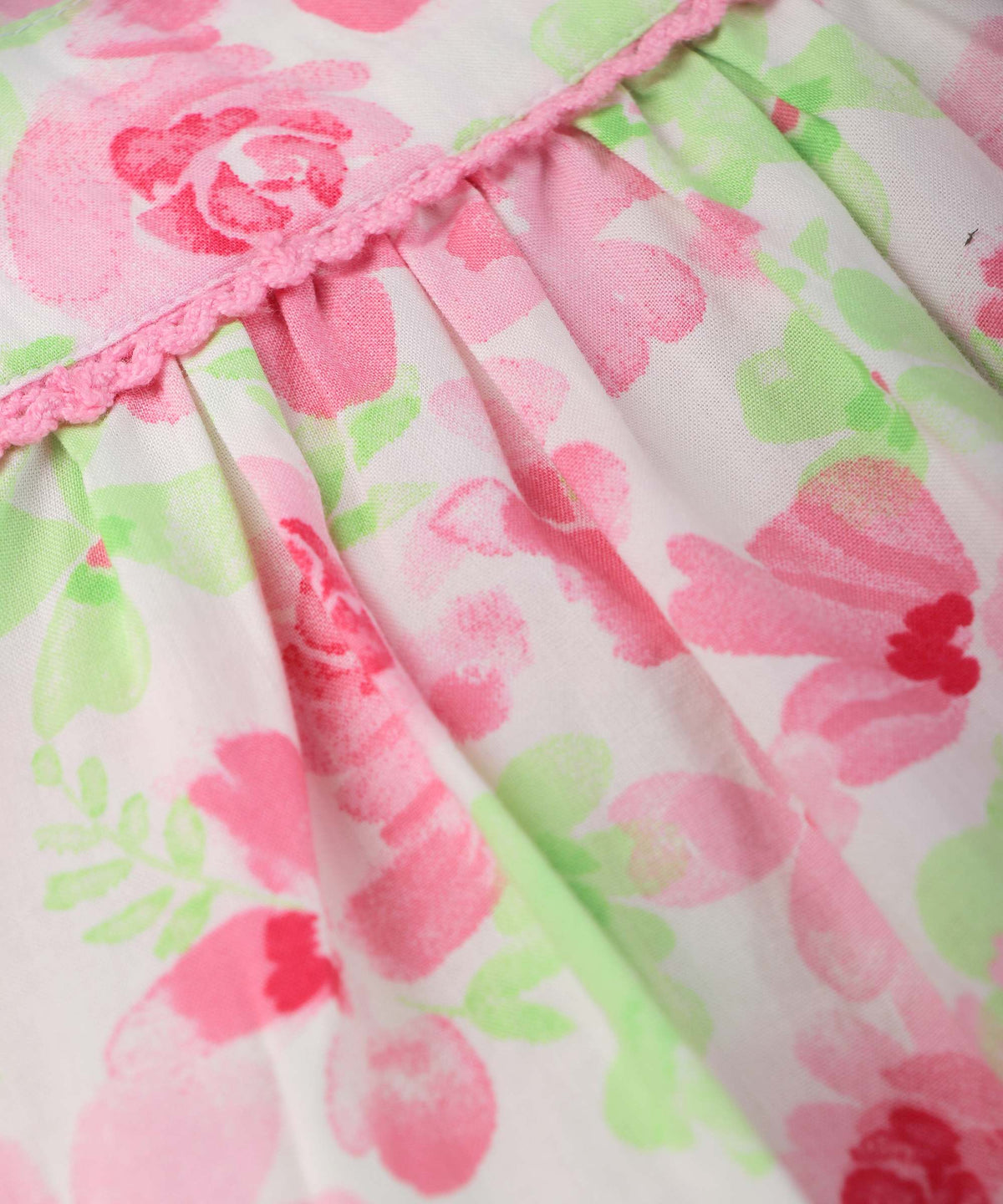 Beebay Floral print frill sleeve dress