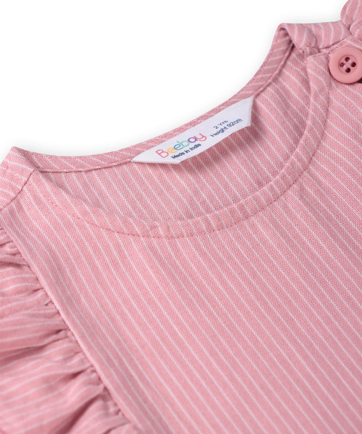 Beebay Button through striper dress