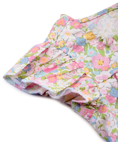 Beebay Flower Print Ruffle Dress
