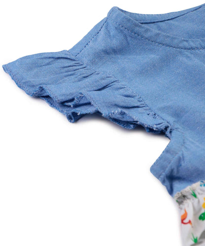 Beebay Dino Print Mix N Match Dress
