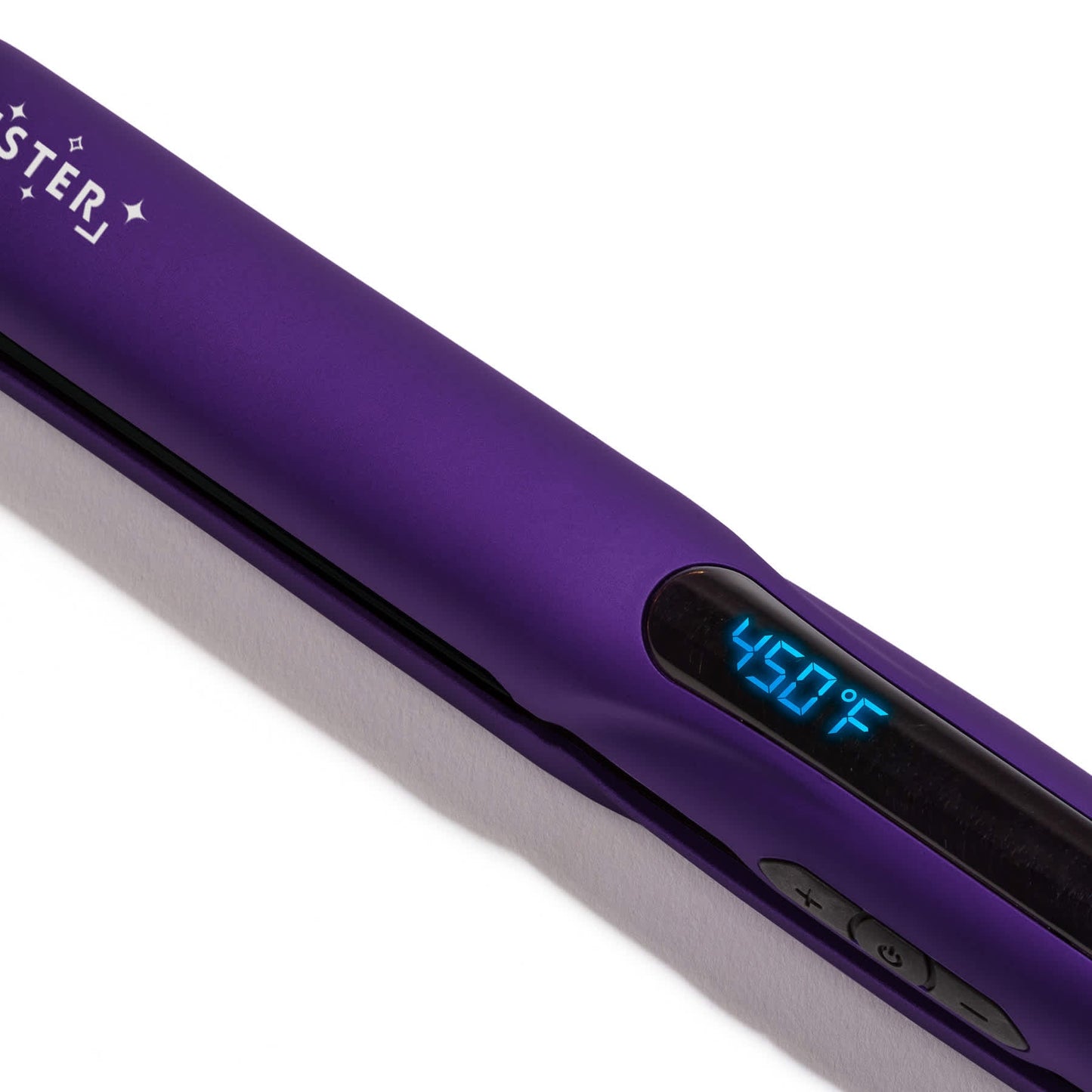 GLISTER - Interstellar 1.25” Digital Flat Iron Hair Straightener with Tourmaline Plates & Adjustable Temperature