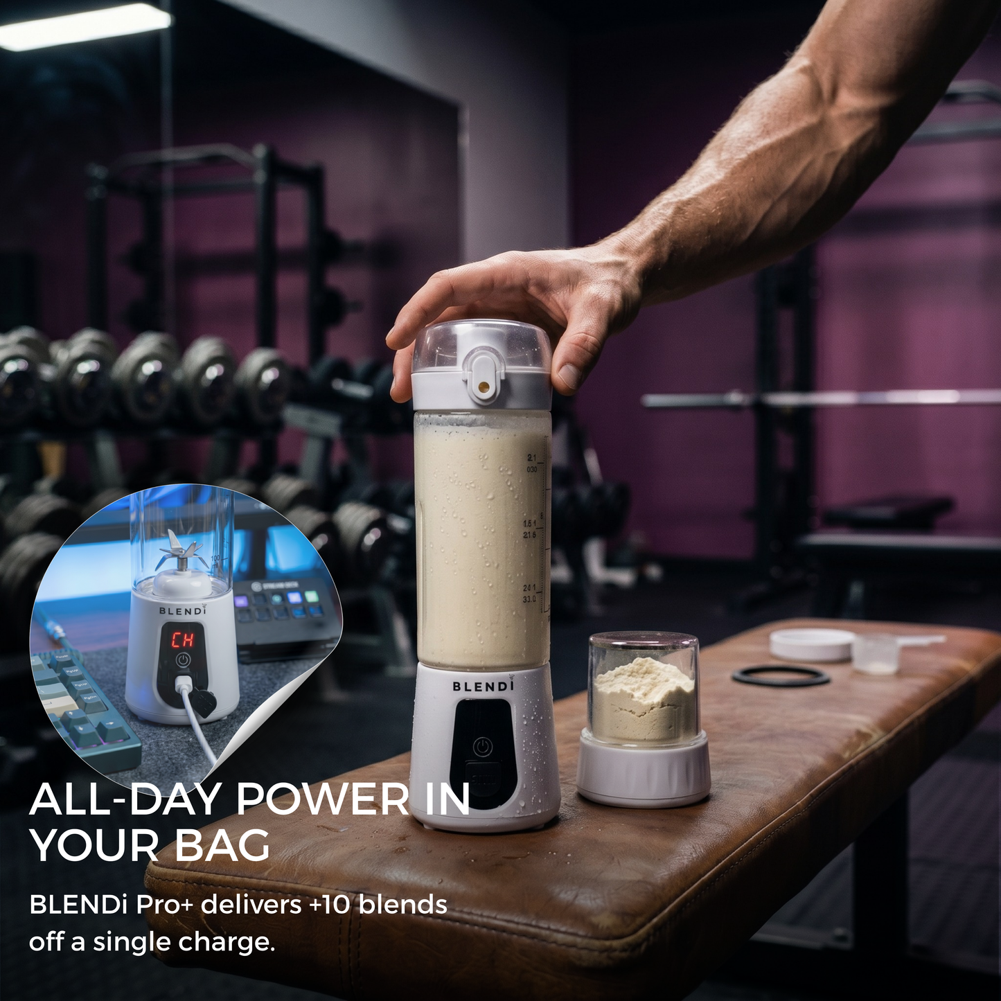 Blendi Pro+ Portable Blender 17oz