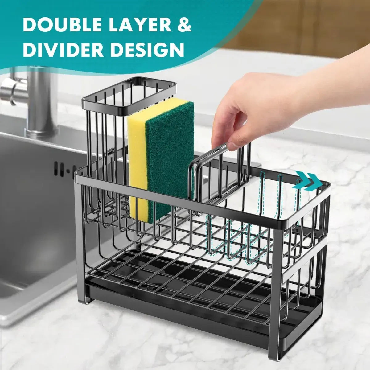 2-Tier Kitchen Sink Organizer
