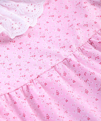 Beebay Frill Collar Printed Dress
