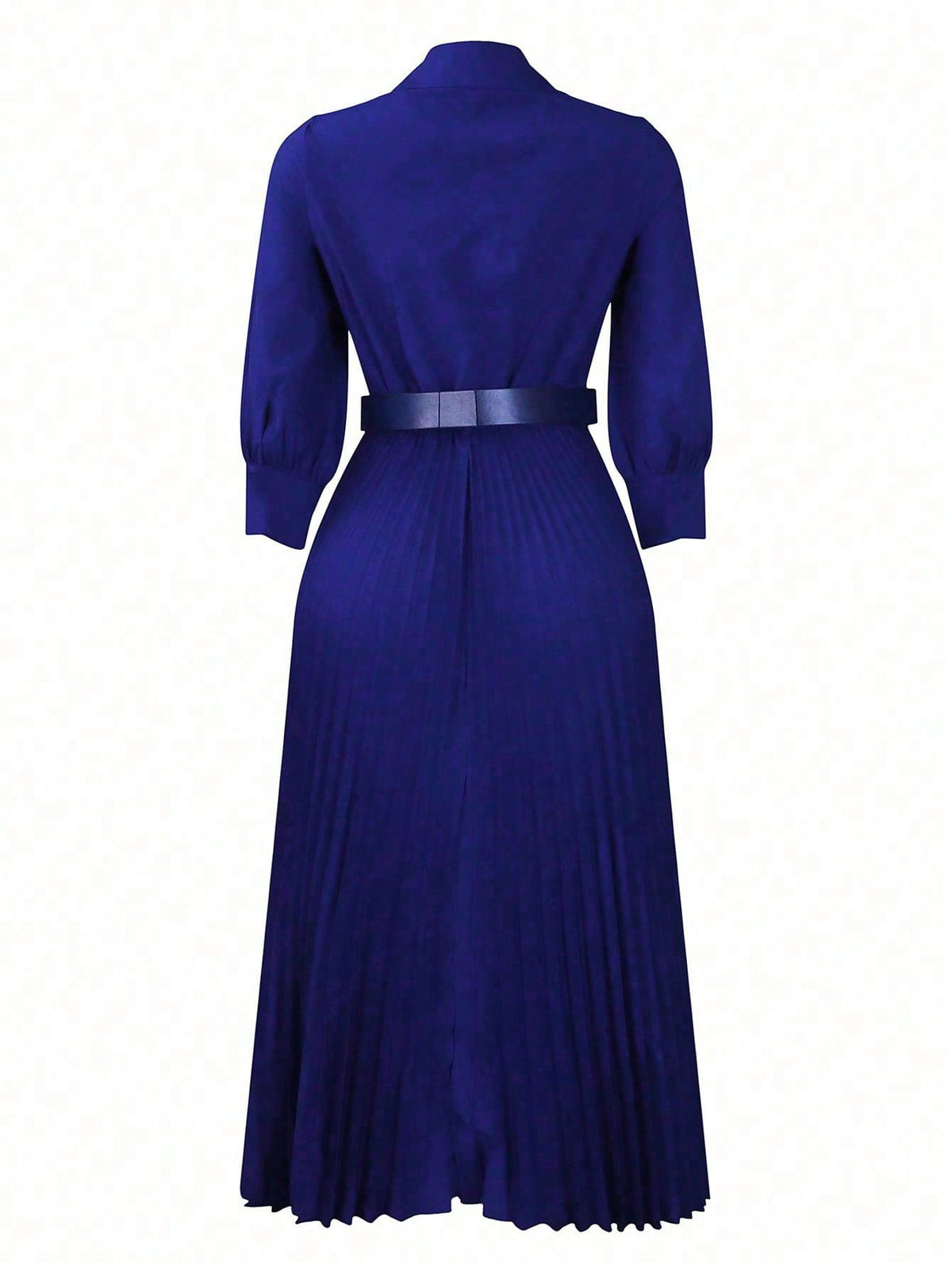 Chic YC Women's 3/4 Sleeve Flared A Line Dress