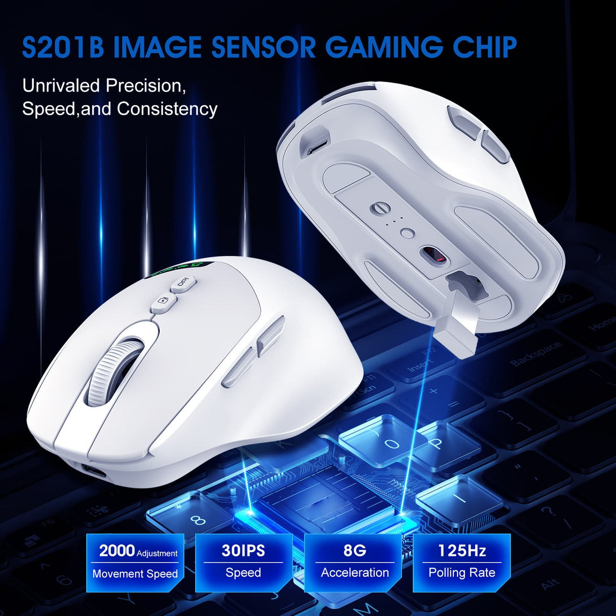 2.4G+BT Dual Mode Wireless Mouse