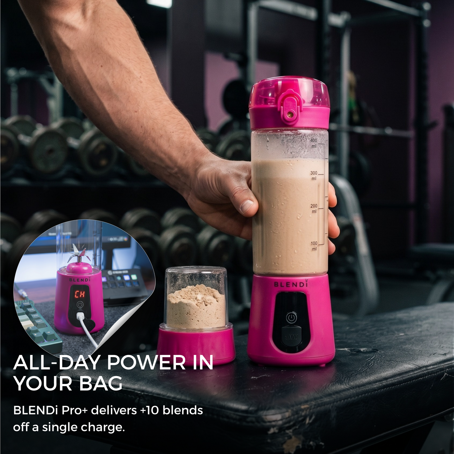 Blendi Pro+ Portable Blender 17oz