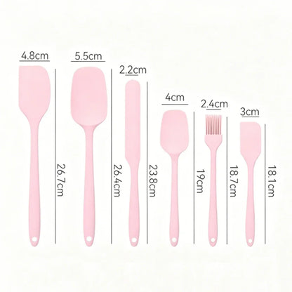 6-Piece Silicone Spatula Set