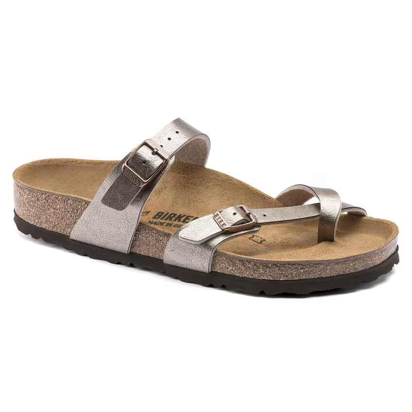 Birkenstock Women's Mayari Birko-Flor Graceful Taupe Sandals
