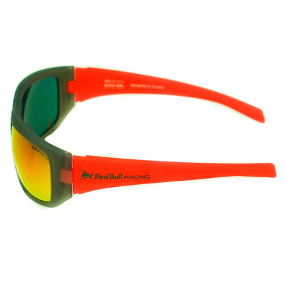 Red Bull Men's Sunglasses Rubber Grey Red Revo RBR213-005
