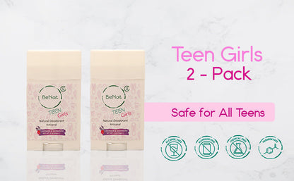 BeNat All-natural Deodorants for Kids & Teens