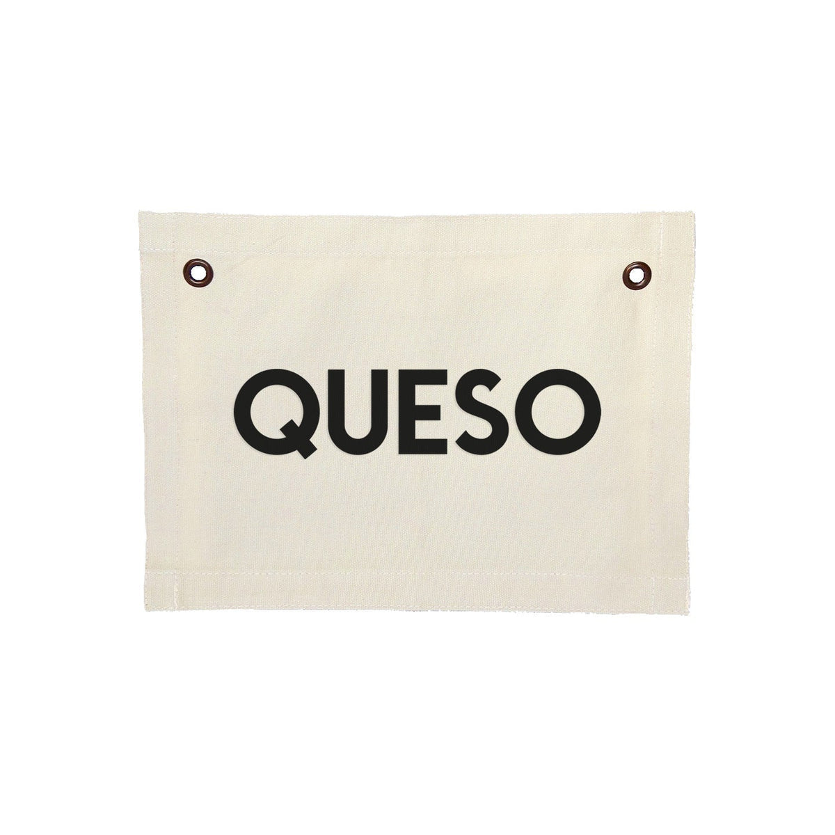 Frankie Jean Queso Small Canvas Flag