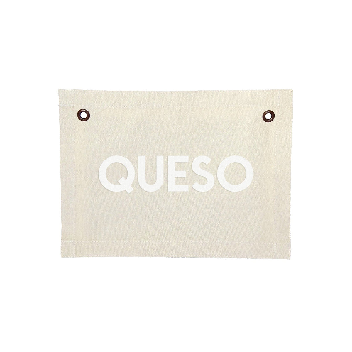 Frankie Jean Queso Small Canvas Flag