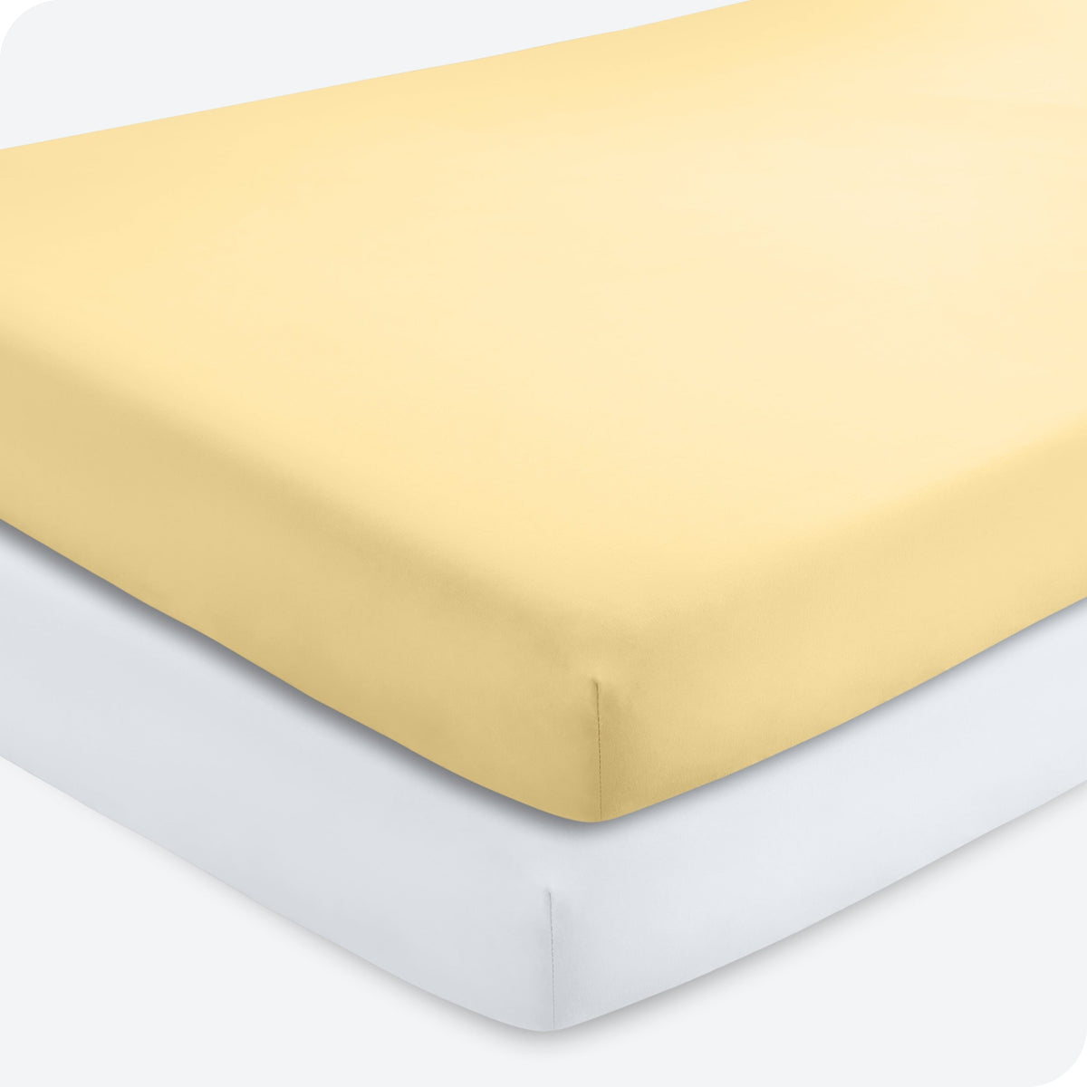 Bare Home Fitted Crib Microfiber Sheet