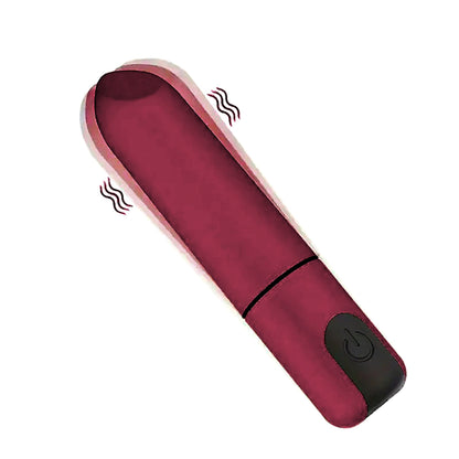Blissed Mini Bullet Massager – Waterproof, Soft Silicone, Discreet Vibrator