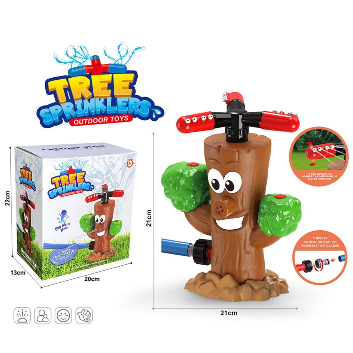 Cute Cartoon Outdoor Sprinkler Toy