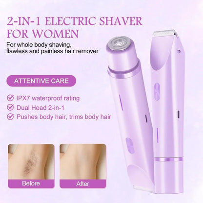 2-in-1 Women’s Electric Shaver
