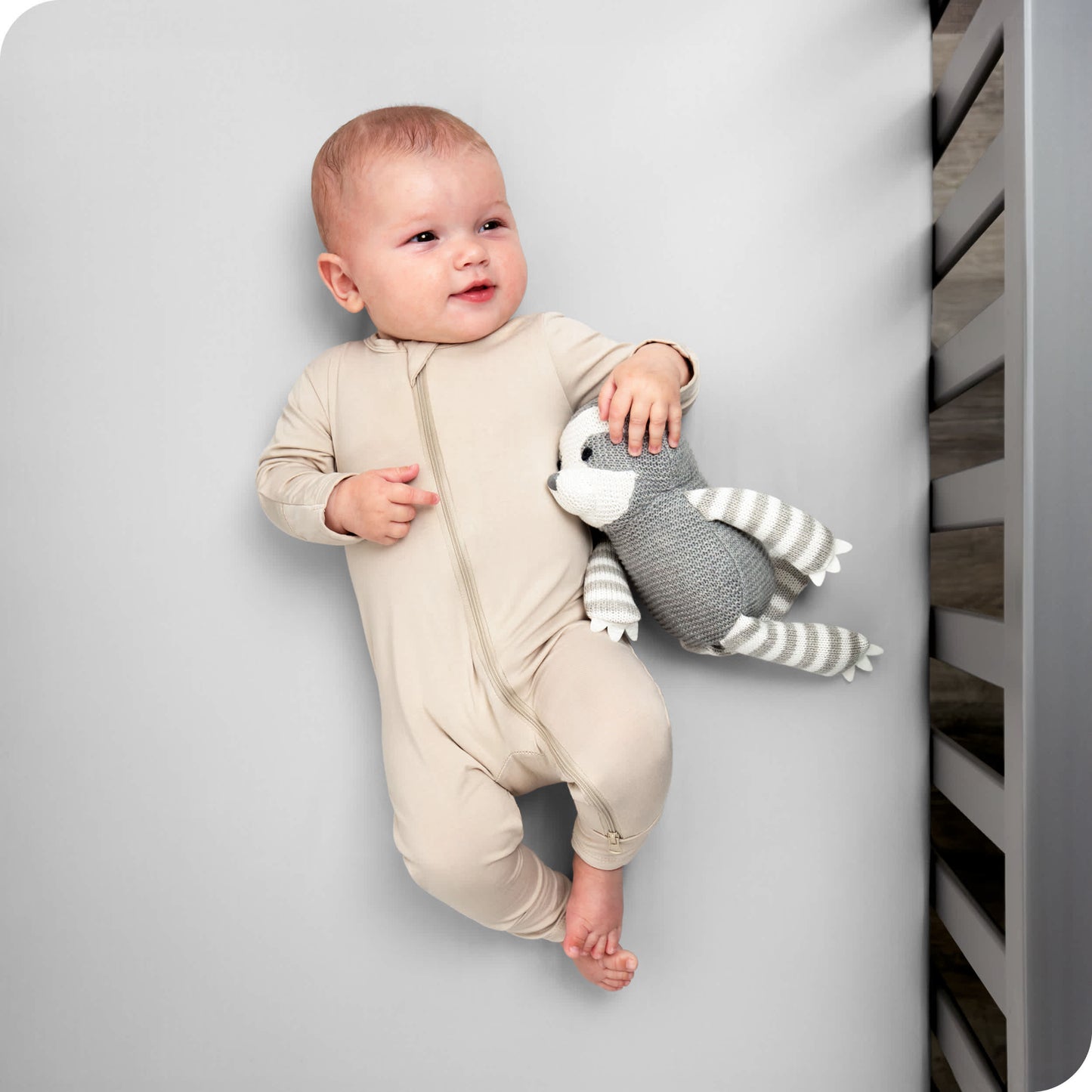 Bare Home Fitted Crib Microfiber Sheet